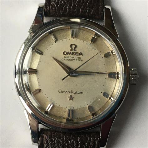 used omega watches constellation from 1960 to 1980.